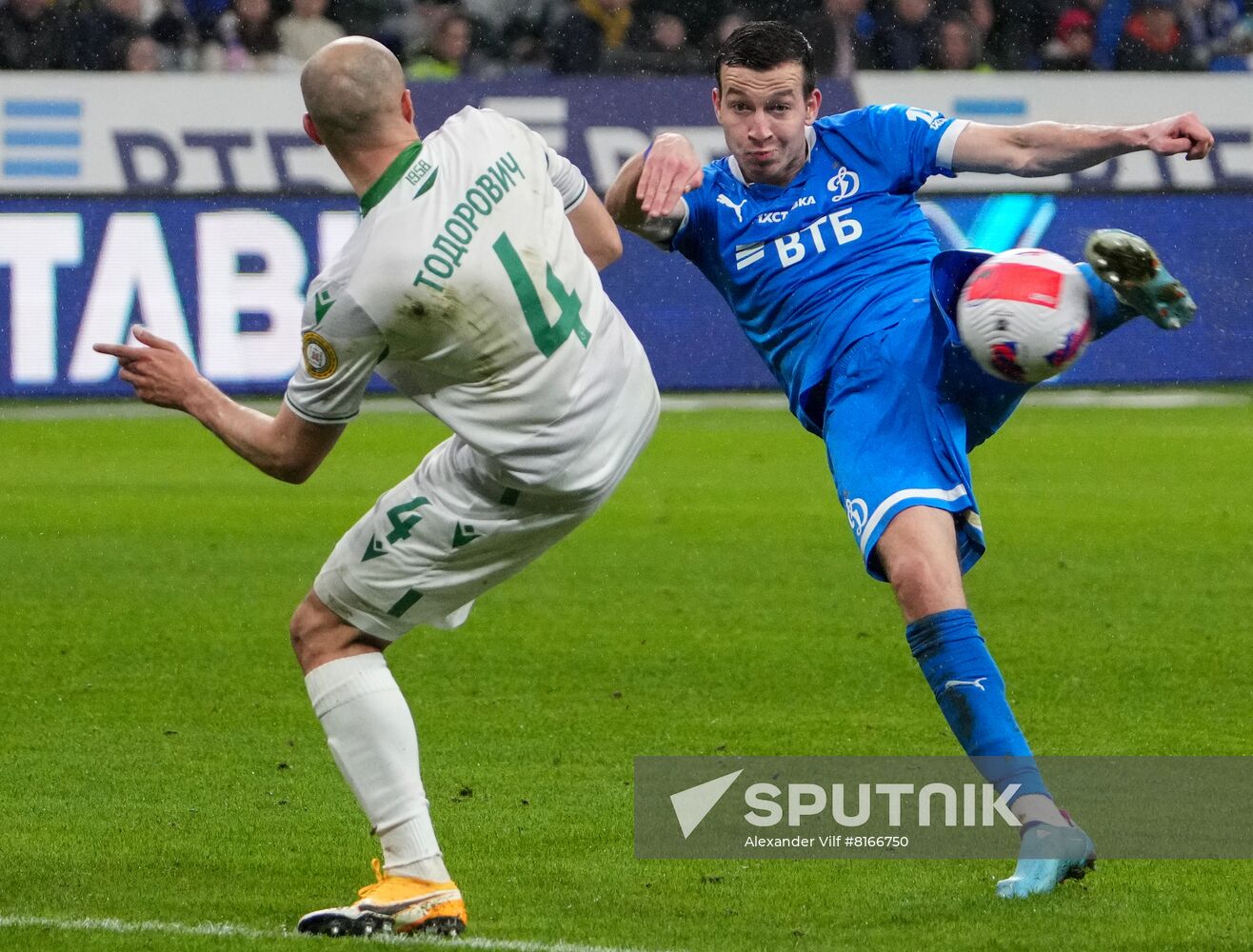 Russia Soccer Premier-League Dynamo - Akhmat