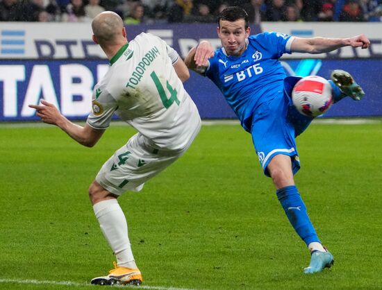 Russia Soccer Premier-League Dynamo - Akhmat