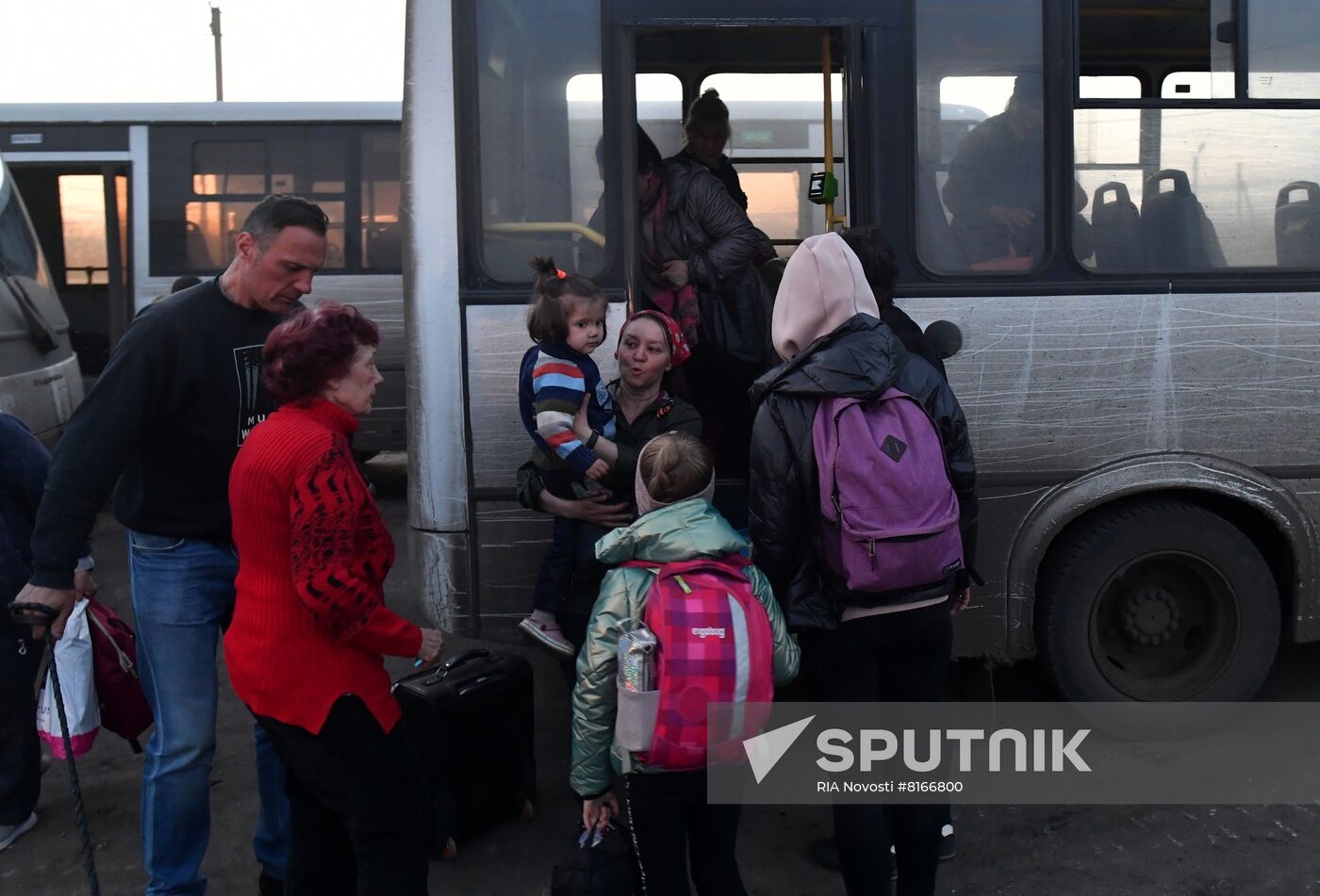 Russia Ukraine Military Operation Evacuation