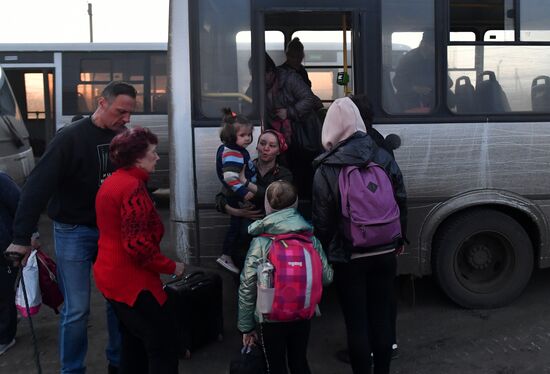 Russia Ukraine Military Operation Evacuation