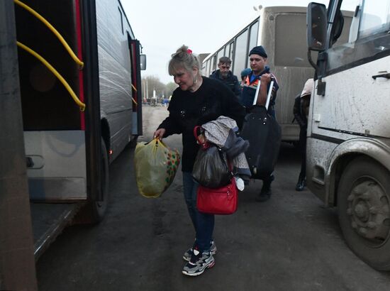 Russia Ukraine Military Operation Evacuation