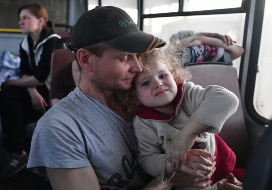 Russia Ukraine Military Operation Evacuation