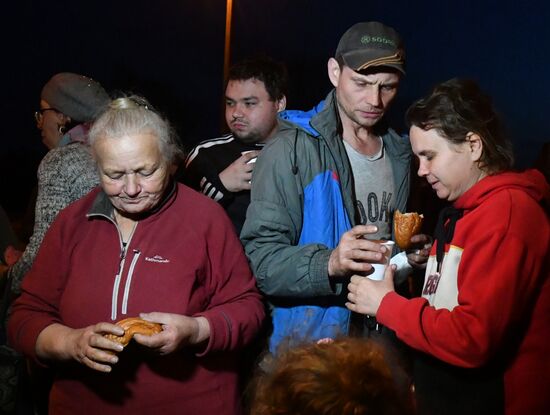 Russia Ukraine Military Operation Evacuation