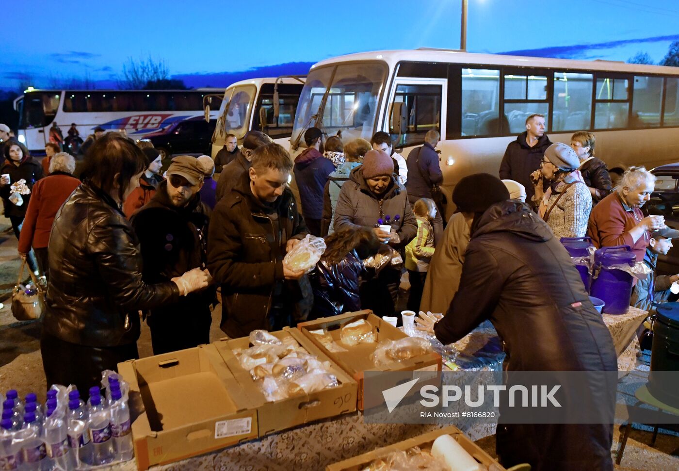 Russia Ukraine Military Operation Evacuation