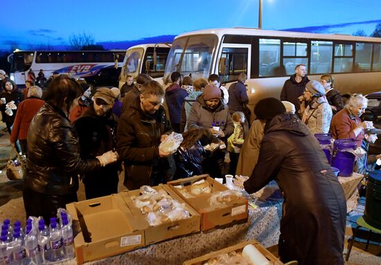Russia Ukraine Military Operation Evacuation