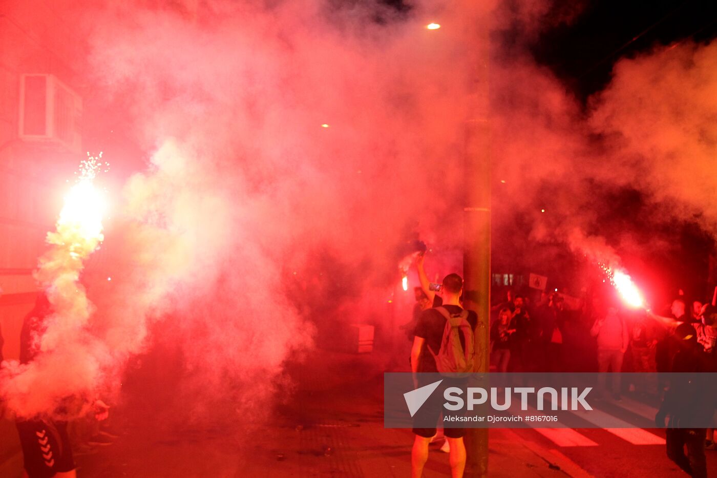 Serbia Russia Support Rally