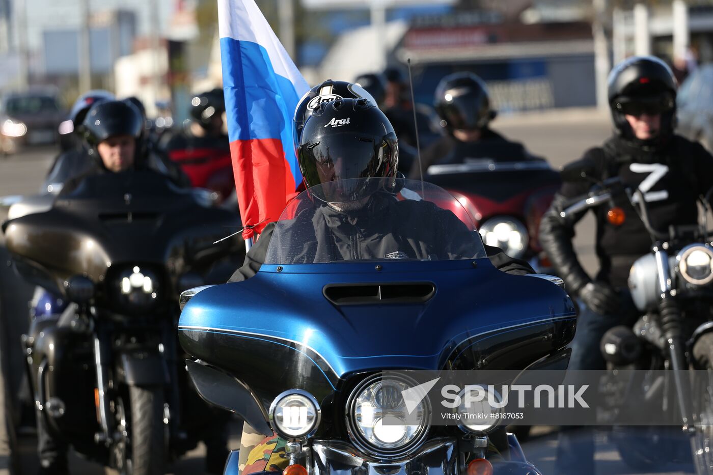 Russia Military Support Rallies