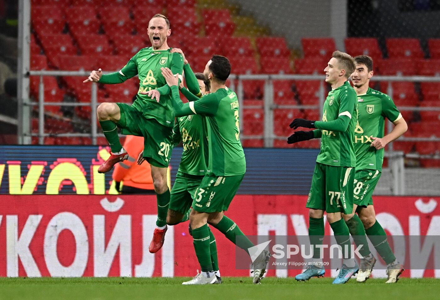 Russia Soccer Premier-League Spartak - Rubin