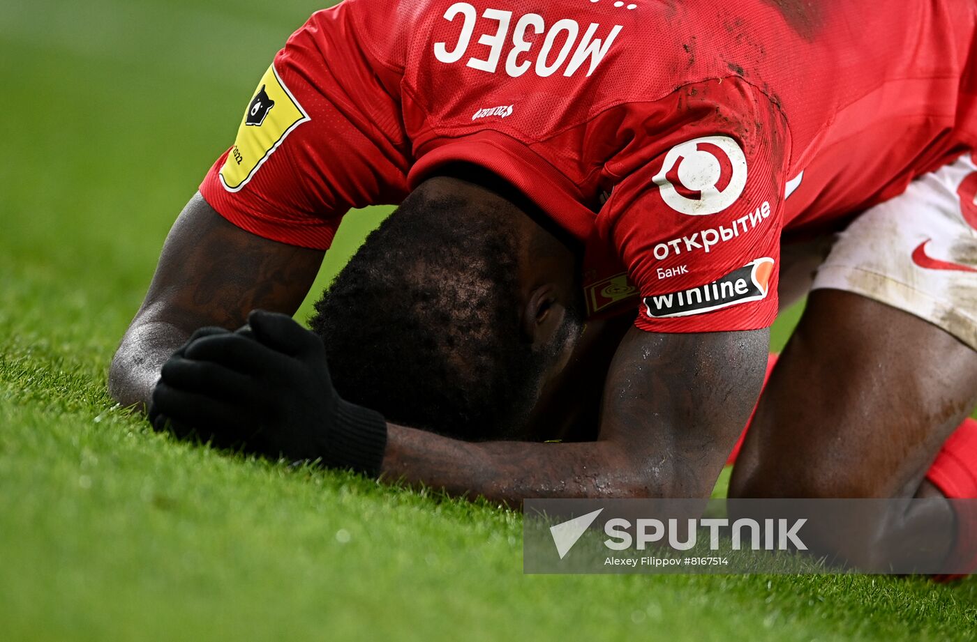 Russia Soccer Premier-League Spartak - Rubin