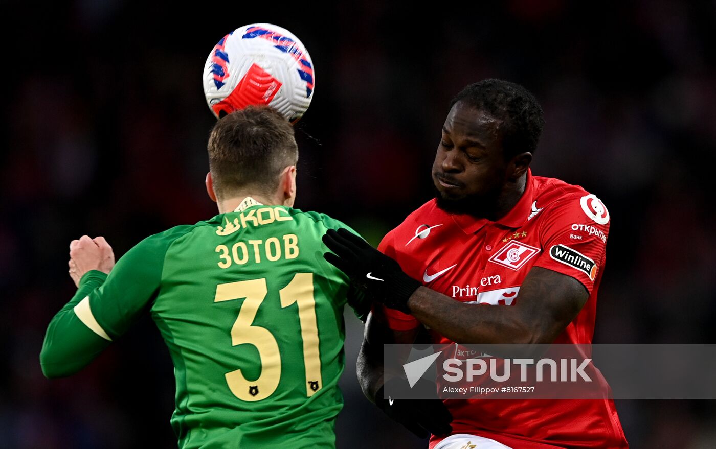 Russia Soccer Premier-League Spartak - Rubin