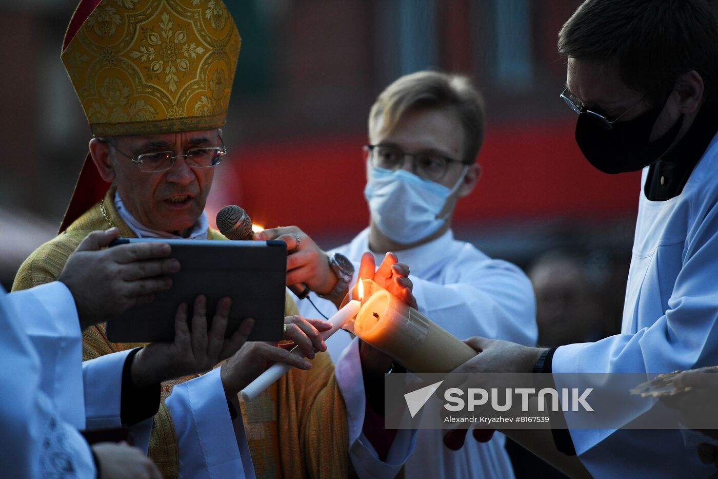 Russia Catholic Easter