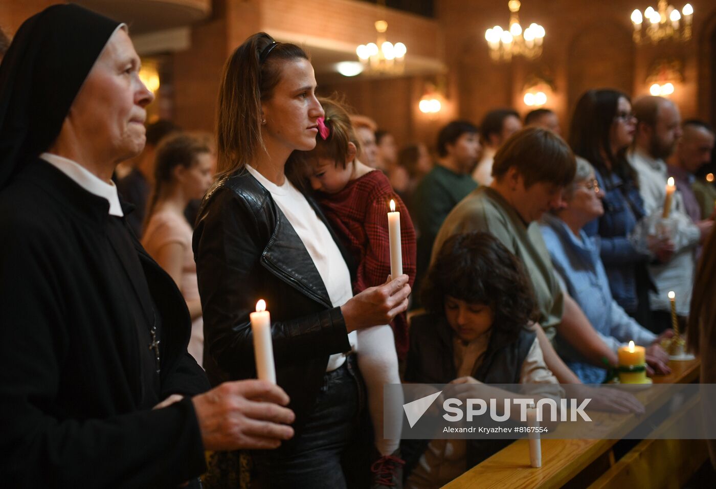 Russia Catholic Easter