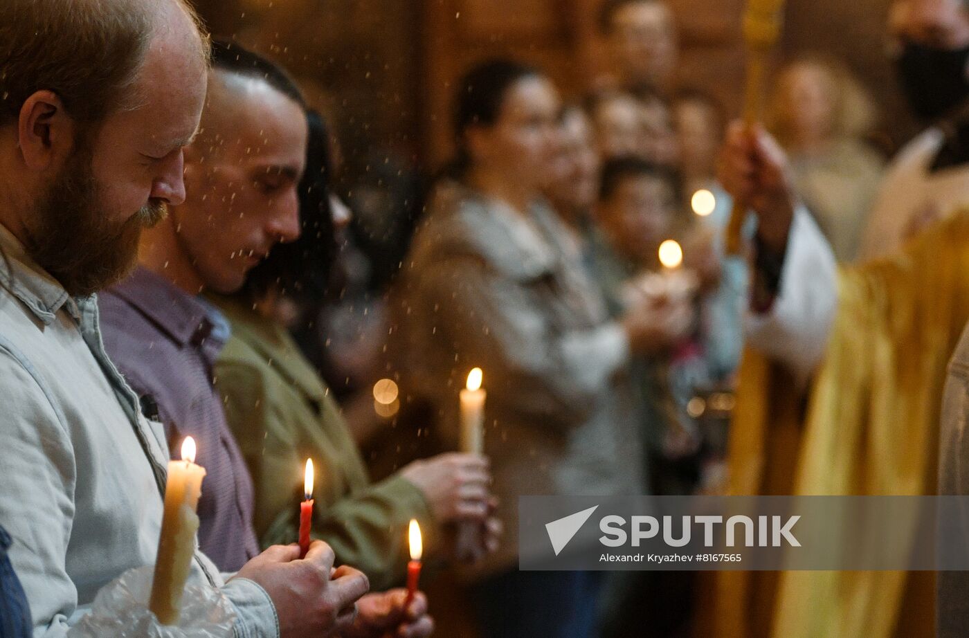 Russia Catholic Easter