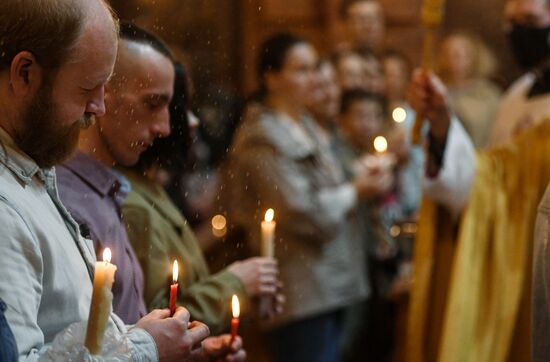 Russia Catholic Easter