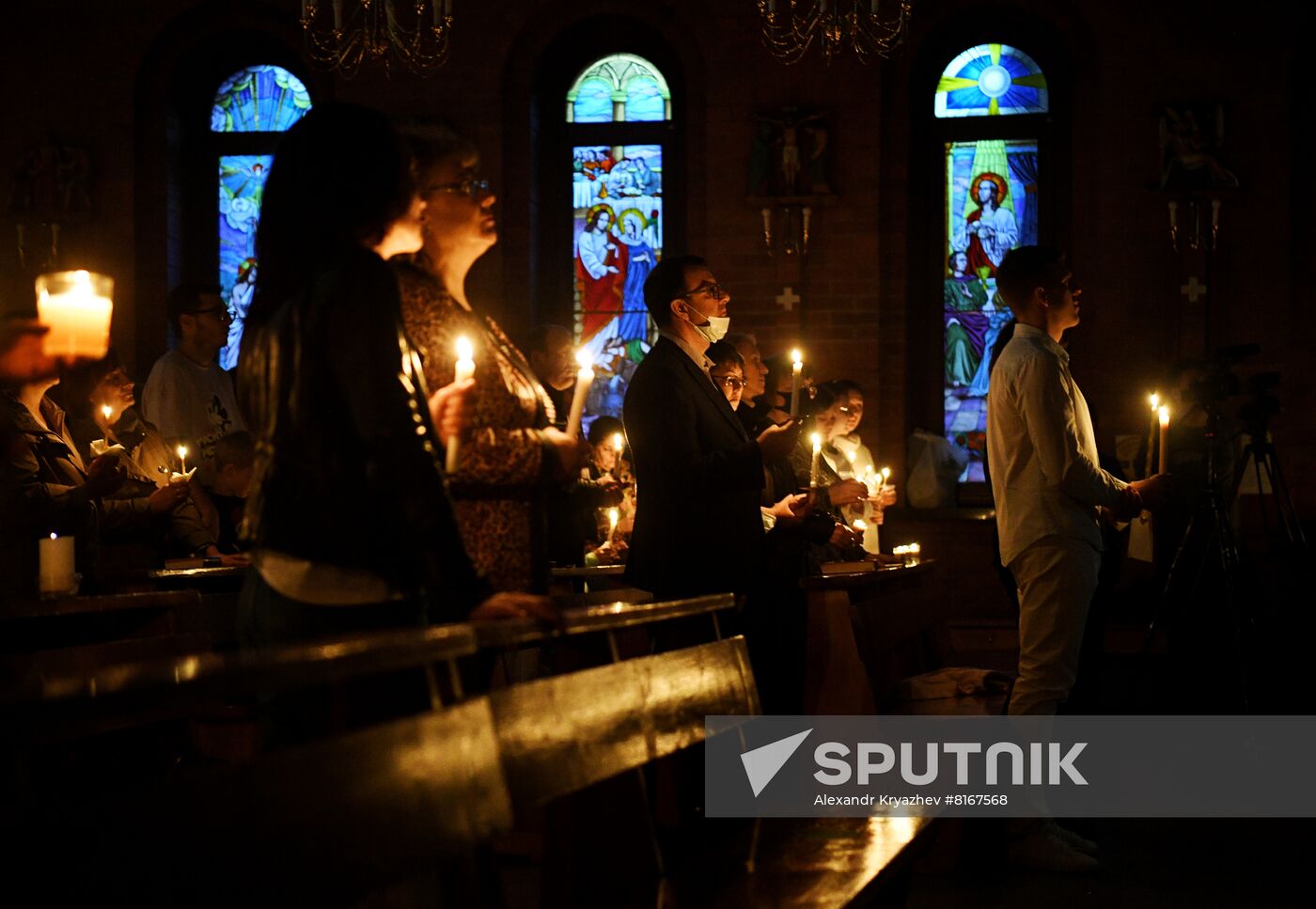 Russia Catholic Easter