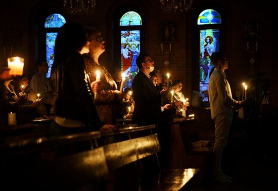 Russia Catholic Easter