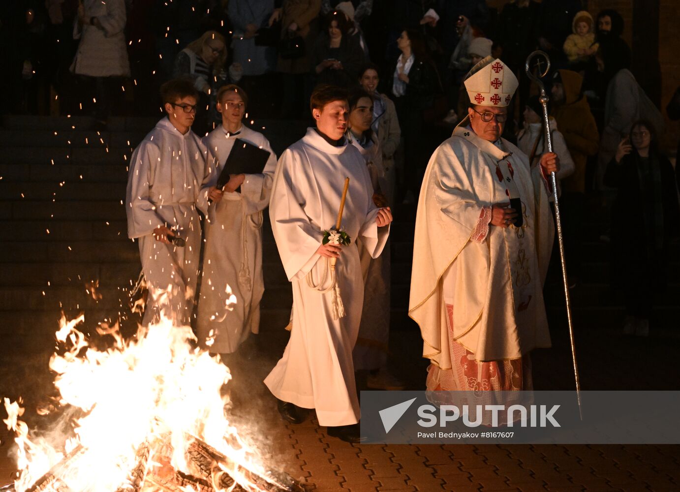 Russia Catholic Easter