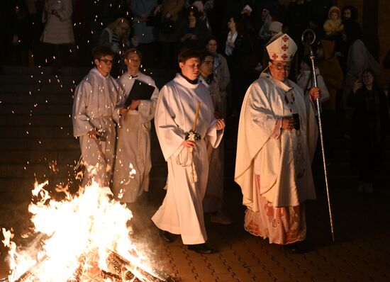 Russia Catholic Easter