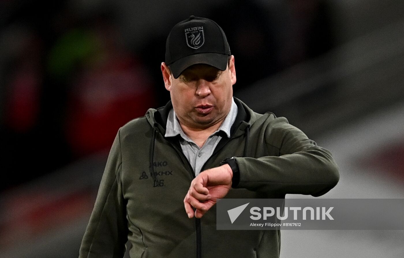 Russia Soccer Premier-League Spartak - Rubin
