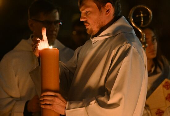 Russia Catholic Easter