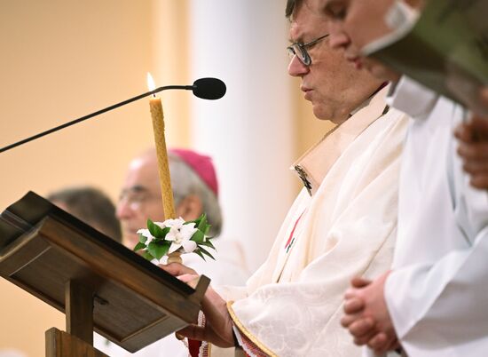 Russia Catholic Easter