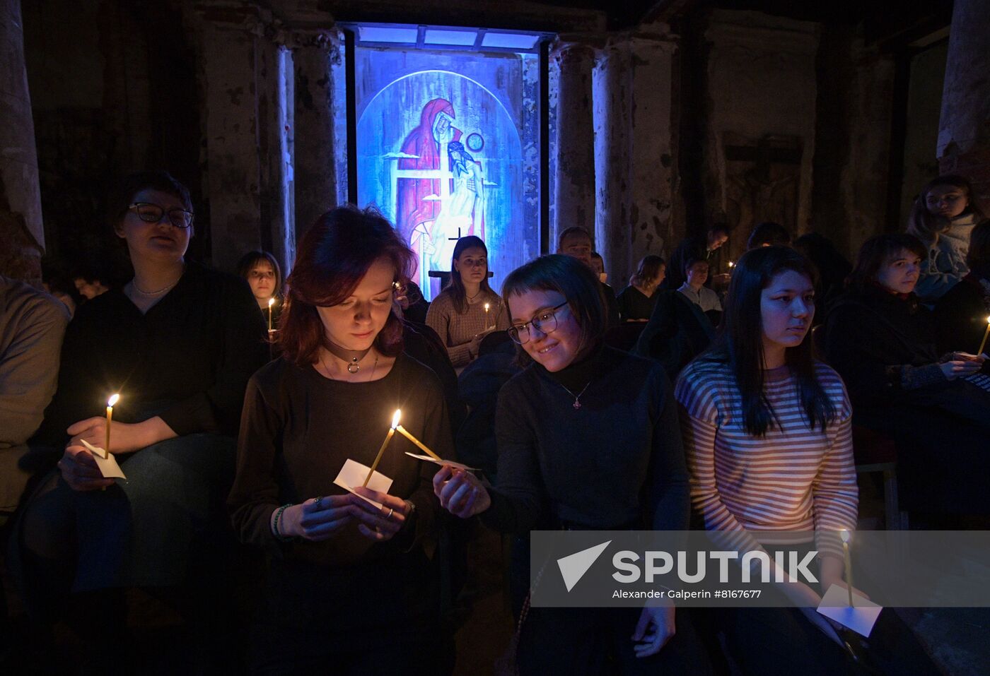 Russia Catholic Easter