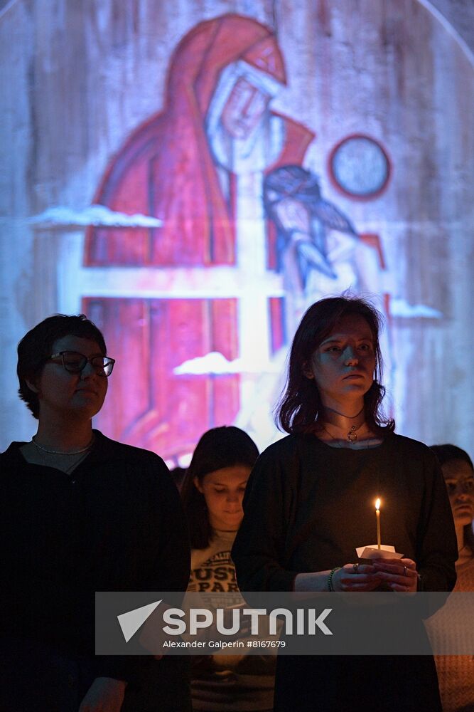 Russia Catholic Easter