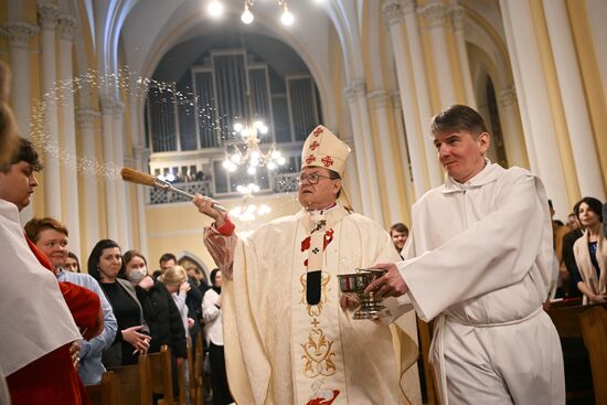 Russia Catholic Easter