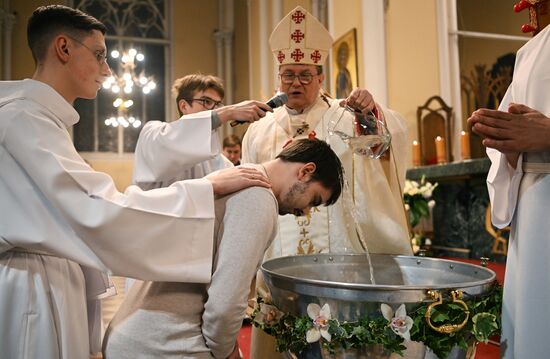 Russia Catholic Easter
