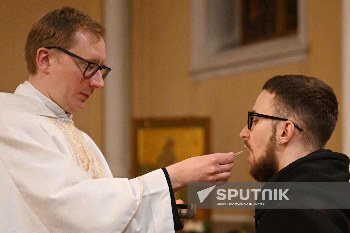 Russia Catholic Easter