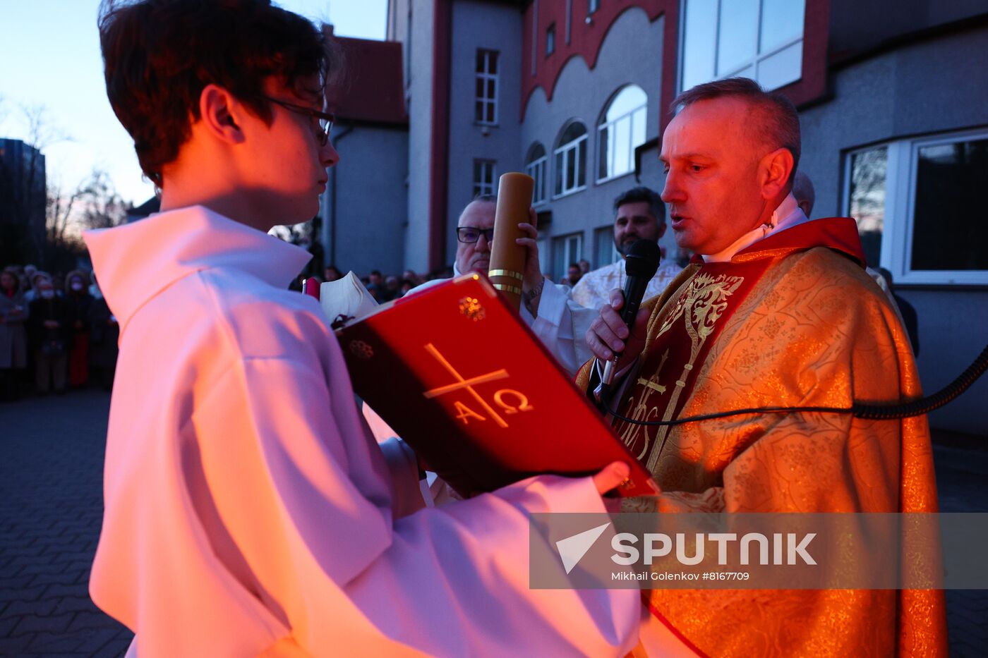 Russia Catholic Easter