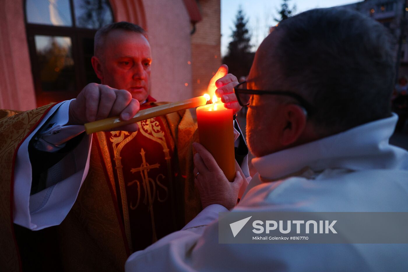 Russia Catholic Easter
