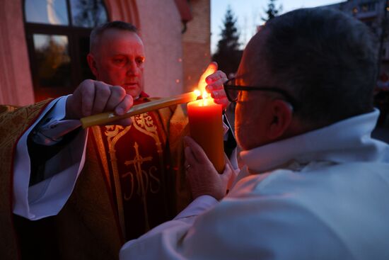 Russia Catholic Easter