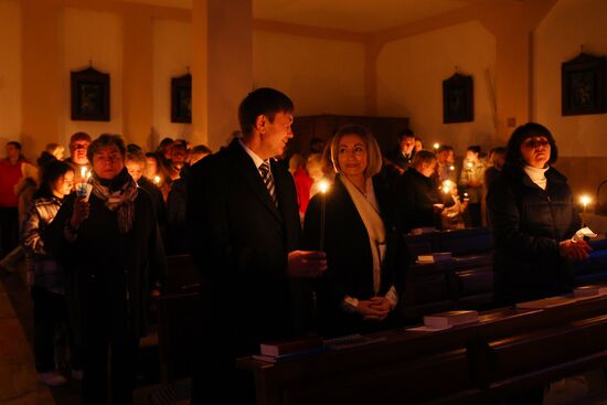 Russia Catholic Easter