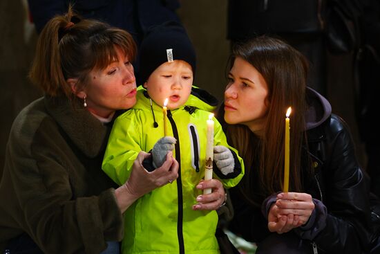 Russia Catholic Easter