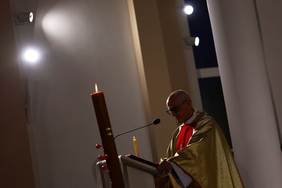 Russia Catholic Easter