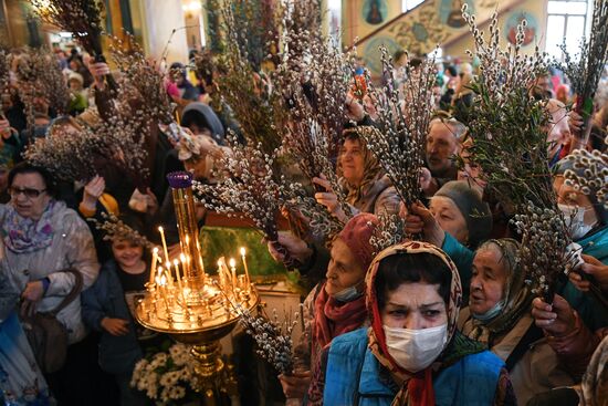 Russia Palm Sunday