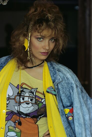 Film actress Natalya Lapina