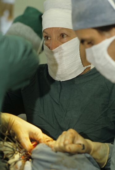 Surgeon Yekaterina Smirnova-Stetsenko