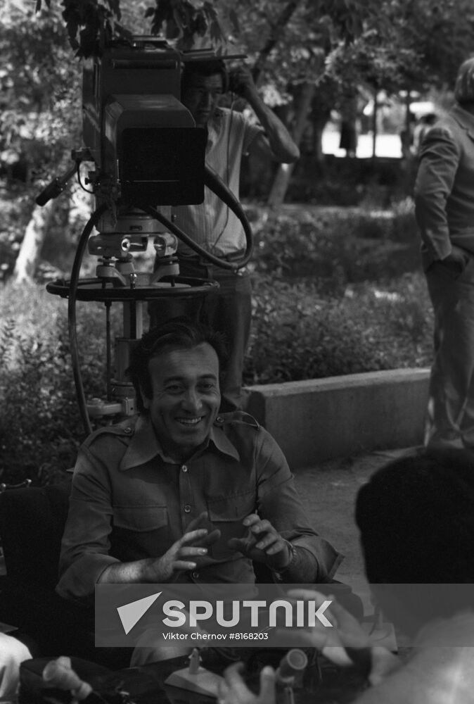 Turkmen film director Khodzhakuli Narliyev