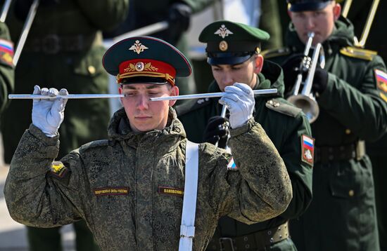 Russia WWII Victory Day Parade Rehearsal