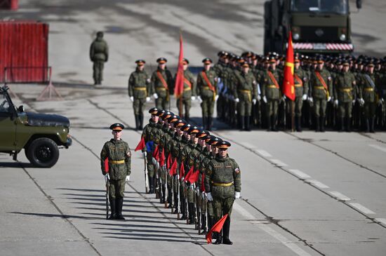 Russia WWII Victory Day Parade Rehearsal