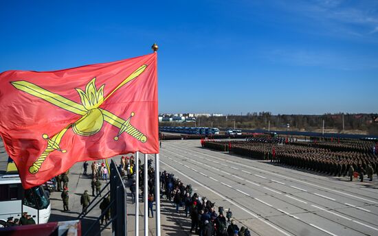 Russia WWII Victory Day Parade Rehearsal