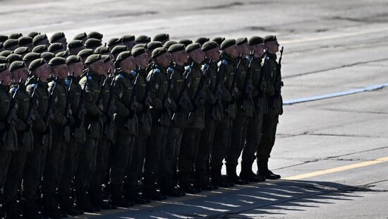 Russia WWII Victory Day Parade Rehearsal