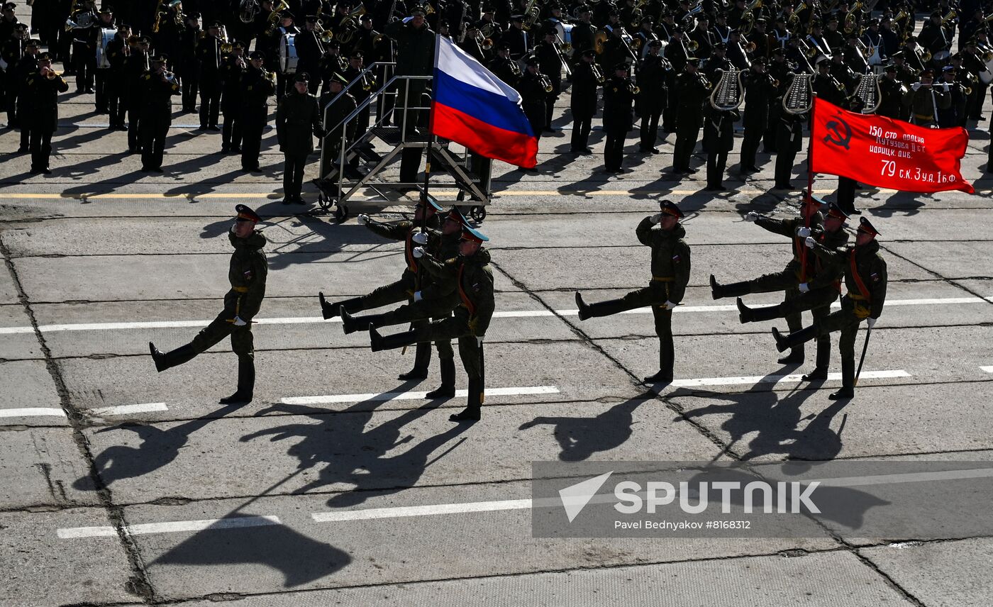 Russia WWII Victory Day Parade Rehearsal