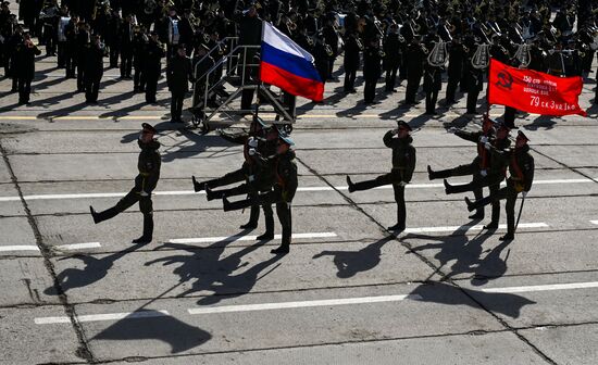 Russia WWII Victory Day Parade Rehearsal