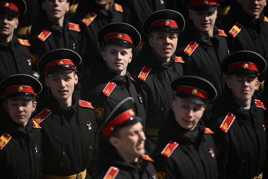Russia WWII Victory Day Parade Rehearsal
