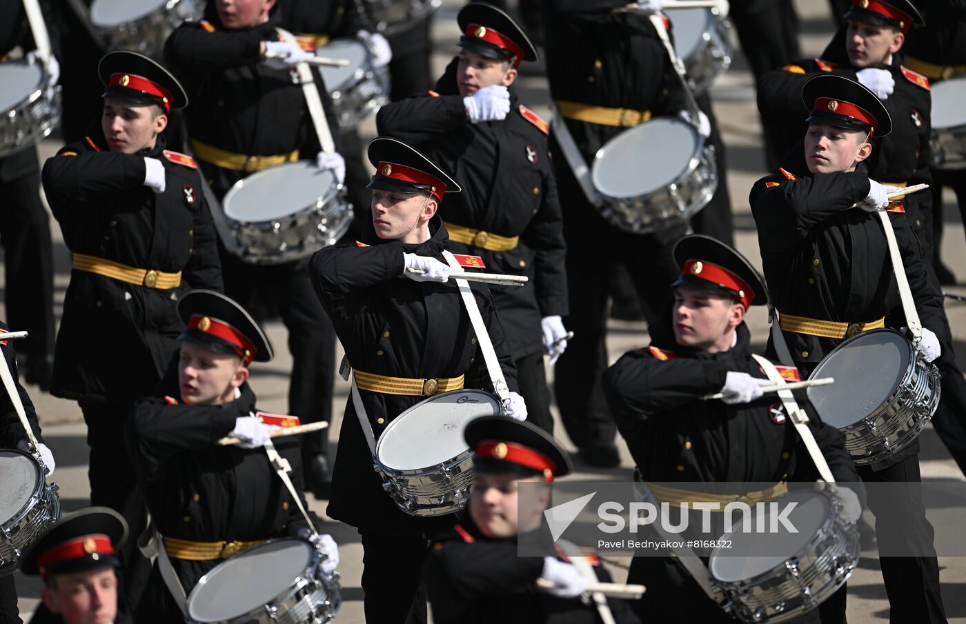 Russia WWII Victory Day Parade Rehearsal