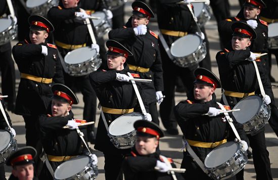 Russia WWII Victory Day Parade Rehearsal