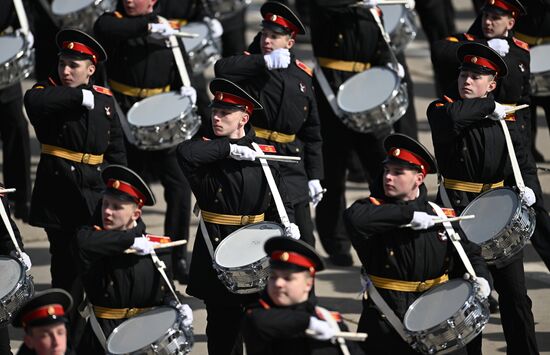 Russia WWII Victory Day Parade Rehearsal